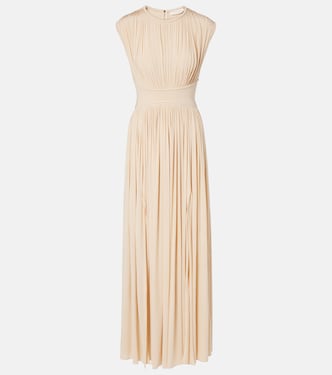 Hypnotic pleated maxi dress | Zimmermann