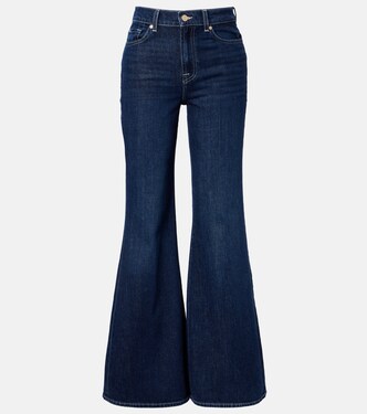 High-waisted flared jeans | 7 For All Mankind
