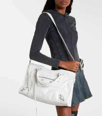 Le City Medium leather tote bag | Balenciaga