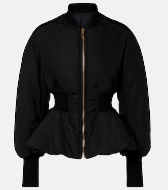 Peplum bomber jacket | Alaïa