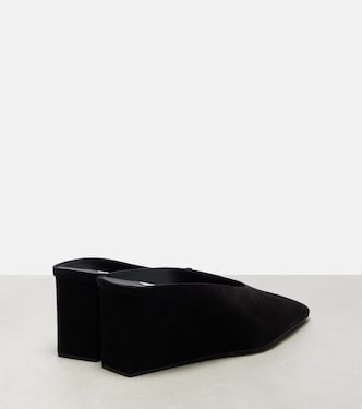 Cube 75 suede wedge mules | Alaïa