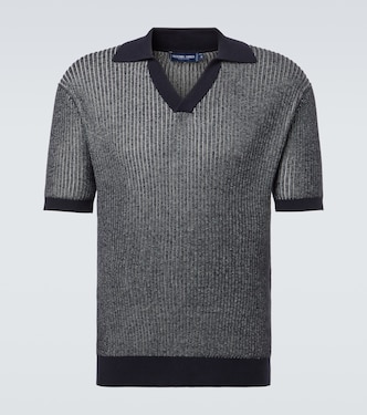 Rino cotton and cashmere polo shirt | Frescobol Carioca