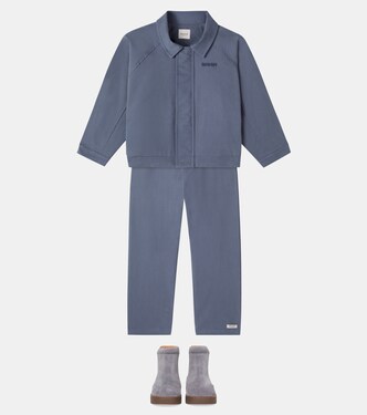 Weslie embroidered cotton-blend jacket | Donsje