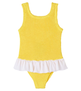 Denise ruffled swimsuit | Hunza G Kids