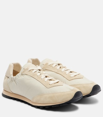 Slim Runner suede-trimmed sneakers | Le Monde Béryl
