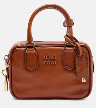 Tote Bag Arcadie Small aus Leder | Miu Miu