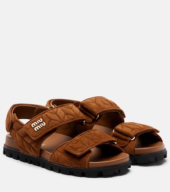 x New Balance – Baskets 530 SL en daim | Miu Miu