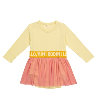Baby - Abito in cotone e tulle | Mini Rodini