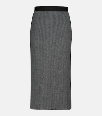 Wool and cashmere midi skirt | Moncler
