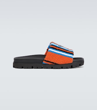 Furry slides | Prada