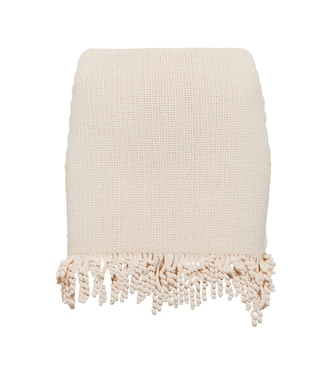 Minifalda de croché en mezcla de algodón | Dion Lee