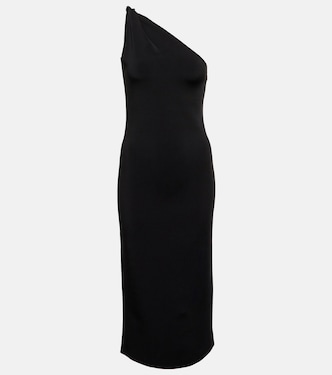 Persephone one-shoulder midi dress | Galvan