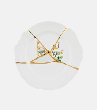 Kintsugi dinner plate by Marcantonio Raimondi Malerba | Seletti