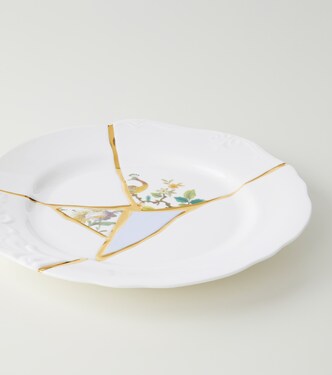 Piatto piano Kintsugi by Marcantonio Raimondi Malerba | Seletti