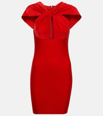 Cutout jersey minidress | Coperni