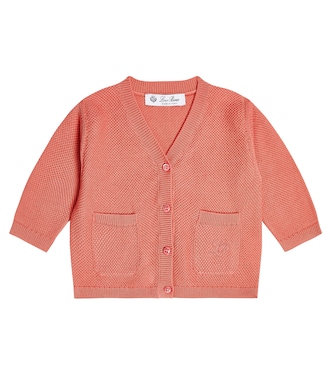 Baby Cardigan Sunrise aus Baumwolle | Loro Piana Kids