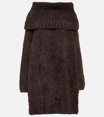 Robe pull en laine mélangée | Dolce&Gabbana