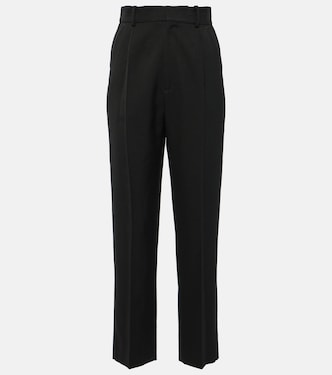 Pantaloni regular in misto lana | Victoria Beckham