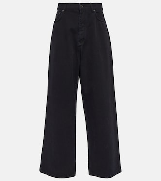 Jeans anchos de tiro medio | Balenciaga