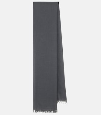 Cashmere and silk scarf | Brunello Cucinelli