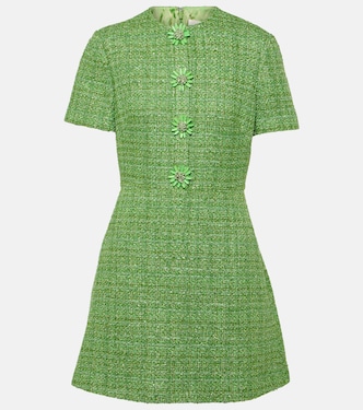 Verziertes Minikleid aus Tweed | Valentino
