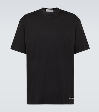 تي شيرت من القطن الجيرسيه بلوغو | Comme des Garçons Shirt