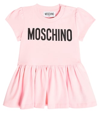 Bebé - vestido de jersey de algodón | Moschino Kids