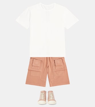 T-Shirt Level T aus Baumwoll-Jersey | Rick Owens Kids