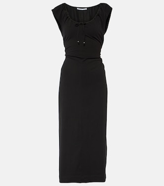 White Label vestido midi Nina de mezcla de algodón | Proenza Schouler