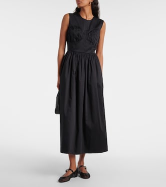Vestido midi Delphine de mezcla de algodón | Tove