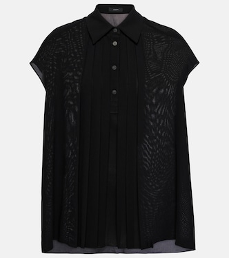 Antin pleated blouse | Joseph