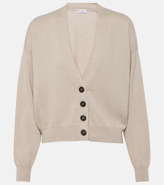 Cardigan in cashmere | Brunello Cucinelli