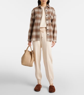 Viera cotton, silk, and cashmere sweatpants | Loro Piana