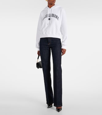 Felpa in cotone con cappuccio | Dolce&Gabbana