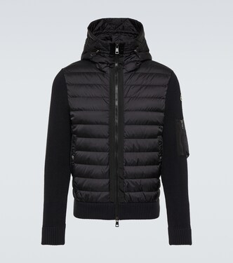 Daunenjacke aus einem Wollgemisch | Moncler