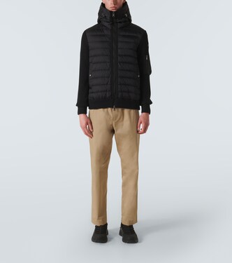 Daunenjacke aus einem Wollgemisch | Moncler