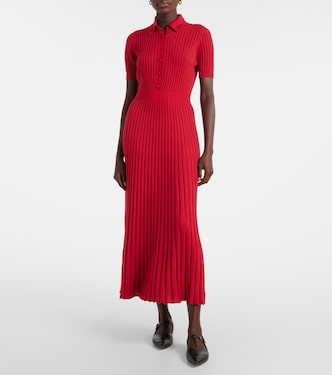 Vestido midi Amor de seda y cachemir | Gabriela Hearst
