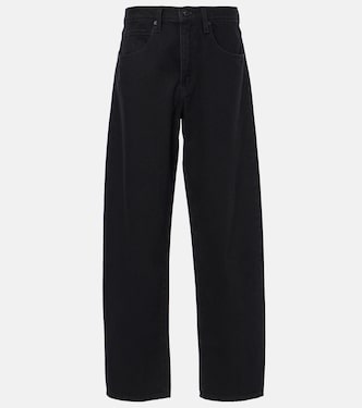 Low-rise barrel-leg jeans | Frame