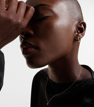 Stella Diamant 18kt gold single earring with diamonds | Sophie Bille Brahe