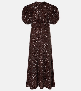 Sequined midi dress | Rotate