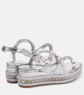 Sandali espadrillas Pyraclou 60 con platform | Christian Louboutin