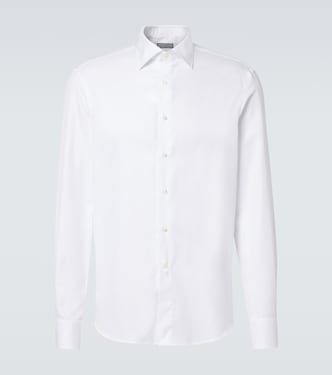 Hemd aus Baumwollpopeline | Canali