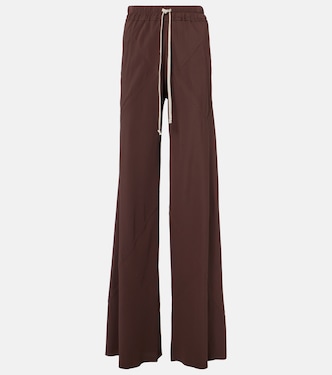 Pantaloni regular Dietrich Drawstring in cady di crêpe | Rick Owens