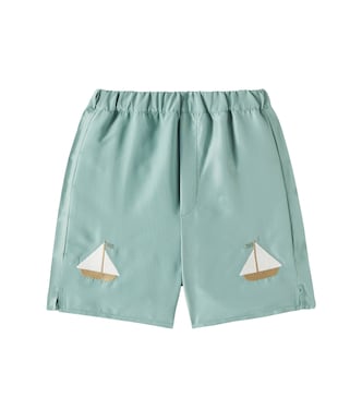 Mees embroidered swim trunks | Donsje
