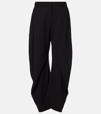 Mid-rise wide-leg pants | Acne Studios
