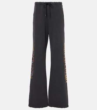 x Under Armour cotton fleece flared sweatpants | Balenciaga
