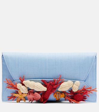 Clutch Marea de rafia | Aquazzura