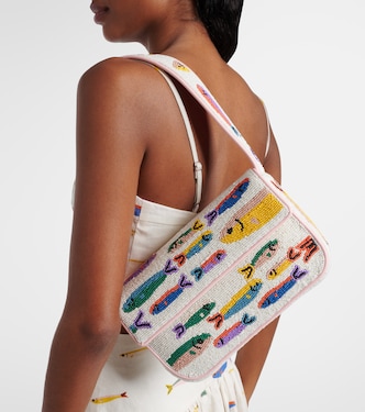 Verzierte Schultertasche Tommy | Staud