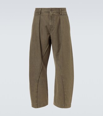 Pantalon ample Twisted Seam en coton | JW Anderson