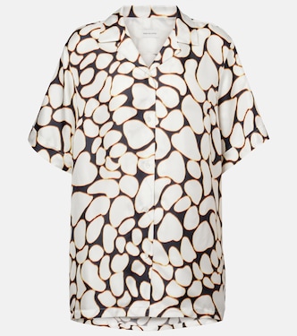 Clive printed silk shirt | Dries Van Noten